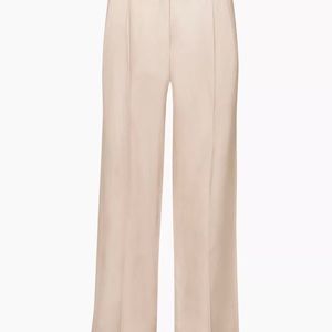 Babaton Pleated Linen Pant